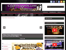 Tablet Screenshot of clubsteppin.com